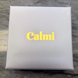 Calmi onyx adjustable magnet therapy ring.